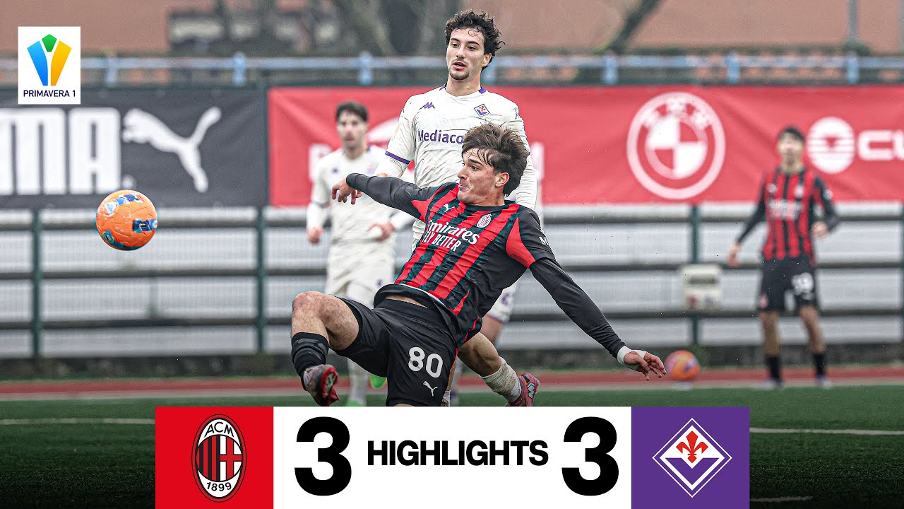 Milan U20 vs Fiorentina U20 Highlights