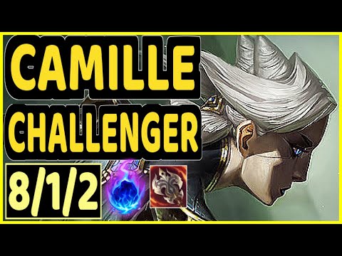 EVROT (CAMILLE) vs RYZE - 8/1/2 KDA MID CHALLENGER GAMEPLAY - BR