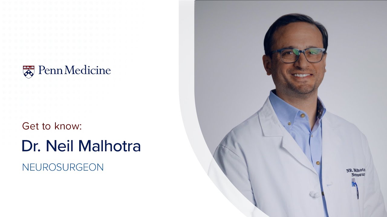 Watch video featuring Neil R. Malhotra, MD on YouTube
