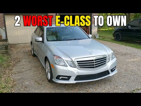 2 WORST & 3 BEST E Class Mercedes Years to Own