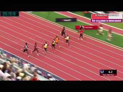 2025 USAtF Championships 100M Men’s final