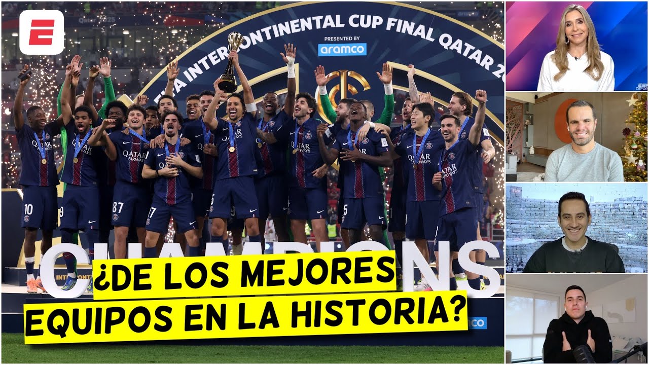 PSG Y LUIS ENRIQUE entran AL OLIMPO del FUTBOL tras lograr el SEXTETE vs FLAMENGO | Exclusivos