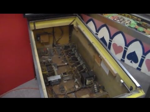 1973 Williams Spanish Eyes Pinball Machine - EM Repair Part 2 - cabinet mechanics