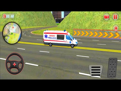 Ambulance Robot City Rescue Game - Transformer Van Emergency Driver - Android Gameplay