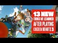 13 Things We Know After Playing Kingdom Hearts 3 - New Kingdom Hearts 3 Gameplay