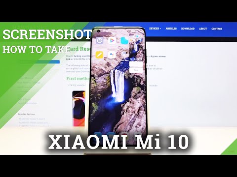 Screenshot XIAOMI MI 10 – How to Take Screenshot Tutorial