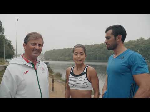 Campeões. A corrida com o Fernando Pimenta