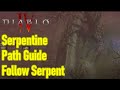 Diablo 4 The Serpentine Path quest guide, follow the serpent with your allies walkthrough