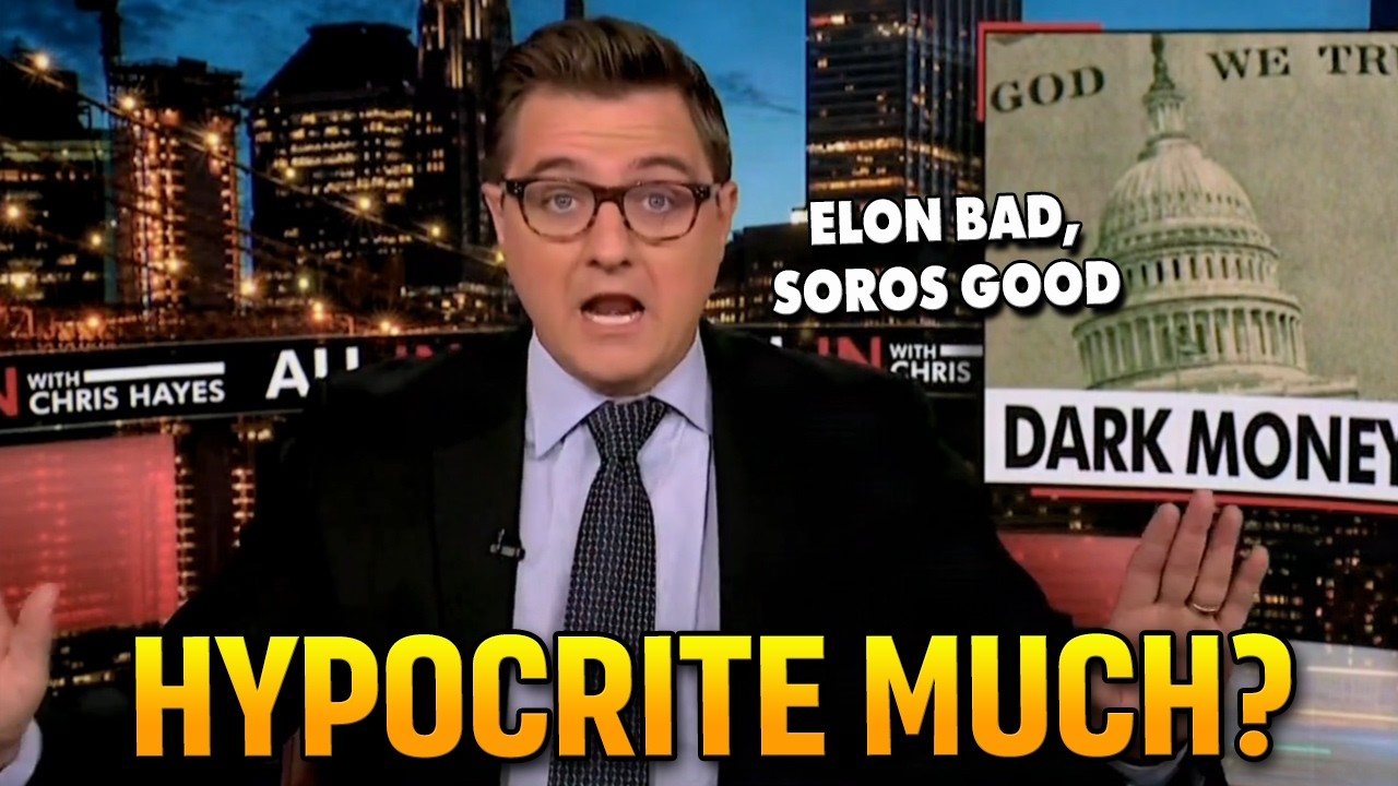 MS NOW host RIPS Elon Musk for donating to the right, justifies Soros doing the same for the left