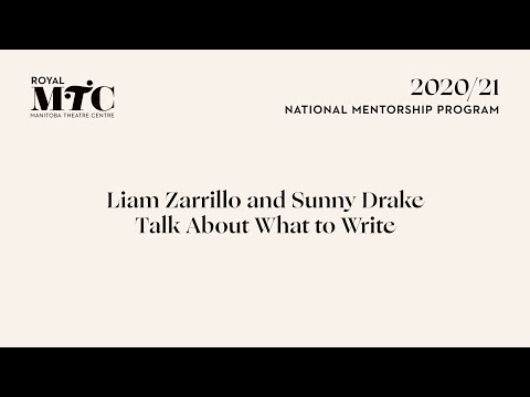 Liam Zarrillo and Sunny Drake talk about what to write