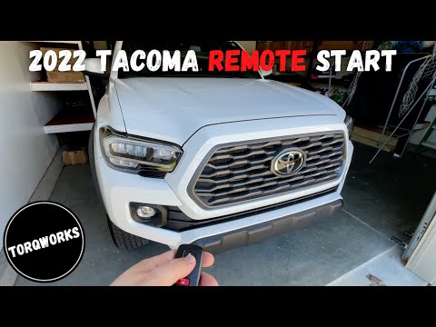 2022 Tacoma TRD Off-road  Remote Start | Using the Key Fob