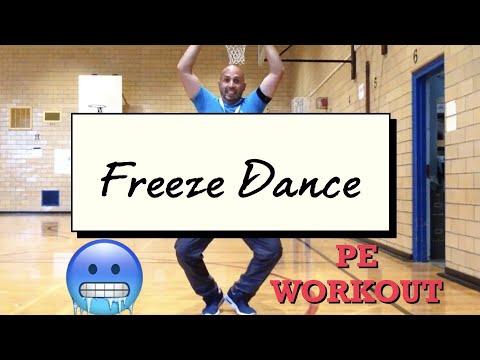PhysEdZone: “Freeze Dance” PE Fitness Warm-Up | Brain Break