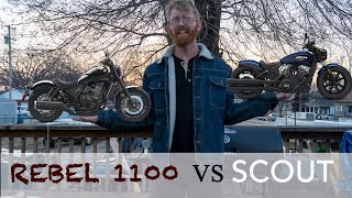 Rebel 1100 vs Indian Scout