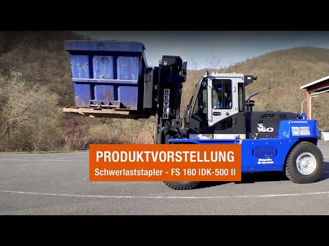 Moderner Schwerlaststapler mit 16.000 kg Tragkraft | BEYER-Mietservice