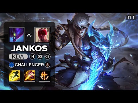 G2 Jankos Lee Sin Jungle vs Kha'Zix - EUW Challenger Patch 11.1
