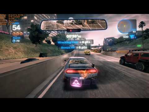 Blur Walkthrough Part 22 - "L.A. Downtown  - Destruction" [1080p60]