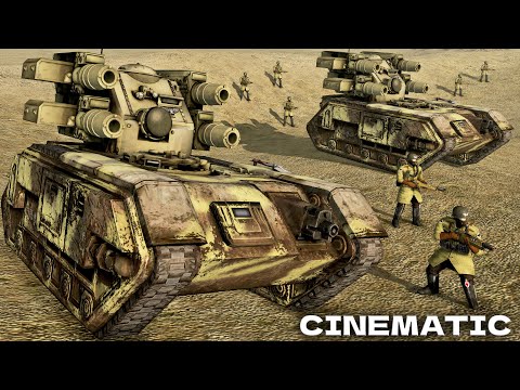 Armageddon Steel Legion vs Orks - Warhammer 40k Cinematic Battle (4K)