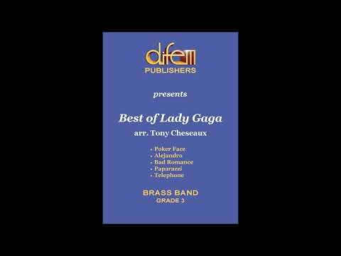 Best of Lady Gaga, for Brass Band, arr. Tony Cheseaux