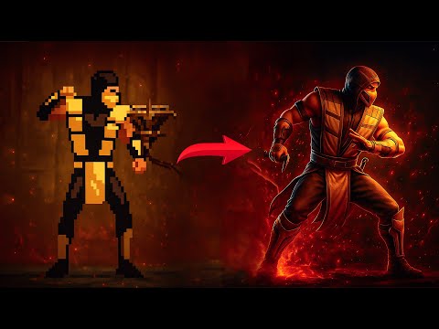 Mortal Kombat Classic Skins Evolution | 2K 60FPS