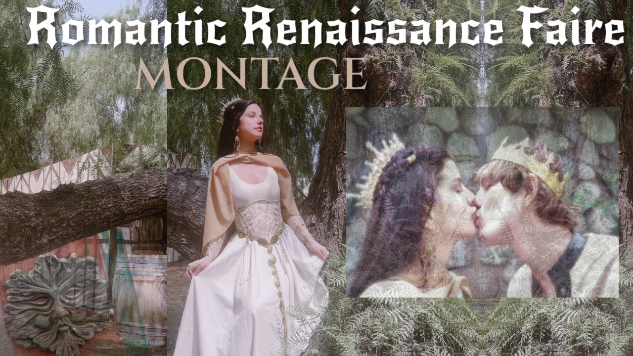 romantic date at the renaissance faire | a montage style vlog