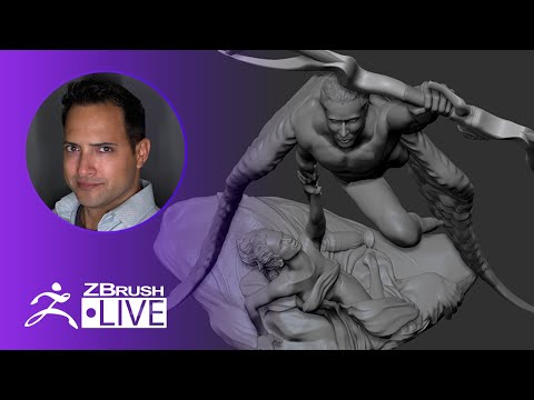 Lion-Arts: Cupid Fine Art Greek Mythology in ZBrush - Daniel Enrique De León - ZBrush 2020