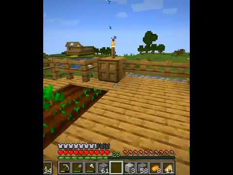 animation funny - THE LUCKIEST ENCHANTMENT in Minecraft Multiplayer Survival   #Short 04