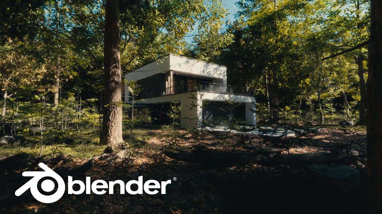 Forest Generator tutorial: realistic procedural forests in blender - YouTube