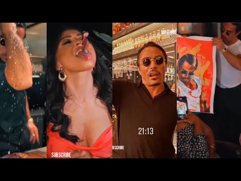 SaltBae Vlog 11/04/2021 | Saltbae’s Steak  | Cheese Burger | Nusret Gökçe | #Turkish_Chefs #Trending