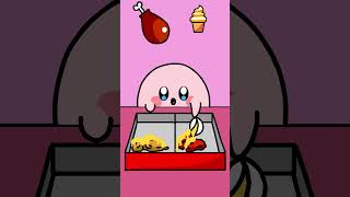 Kirby Emoticon MUKBANG CHICKEN  Ice cream 🍗🍦