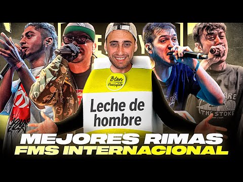 BLON REACCIONA Y VOTA LAS MEJORES RIMAS DE FMS INTERNACIONAL 🏆
