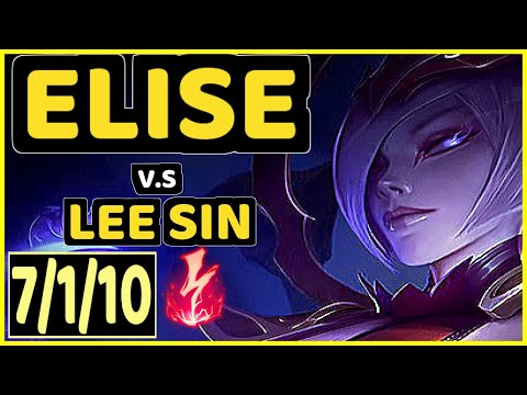 KIREI (ELISE) vs LEE SIN - 7/1/10 KDA JUNGLE CHALLENGER GAMEPLAY - EUW