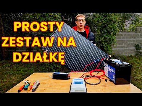 Prosty i Tani Zestaw Fotowoltaiczny na Działkę ROD | ORLLO ENERGY