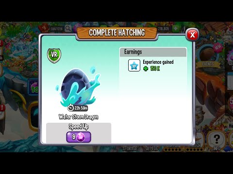 How To Breed Water Storm Dragon || Dragon City