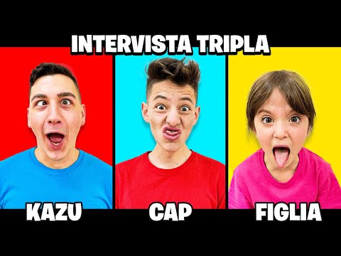 INTERVISTA TRIPLA CON LA FIGLIA DI CAP!! 👶 Figlia Chiara su Cap e Kazu