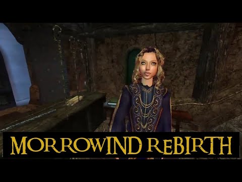 Exploring Morrowind Rebirth Balmora
