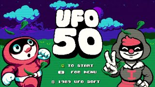 All 50 Games of the UFO-50!