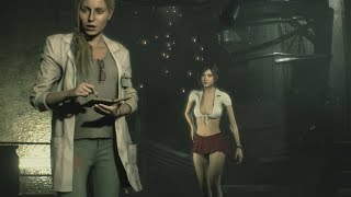 Resident Evil 2 Remake in 4K - Ada Wong Sexy School Girl Gameplay