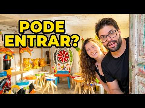 ILHA DO FERRO (AL): entramos na casa dos artesãos do sertão