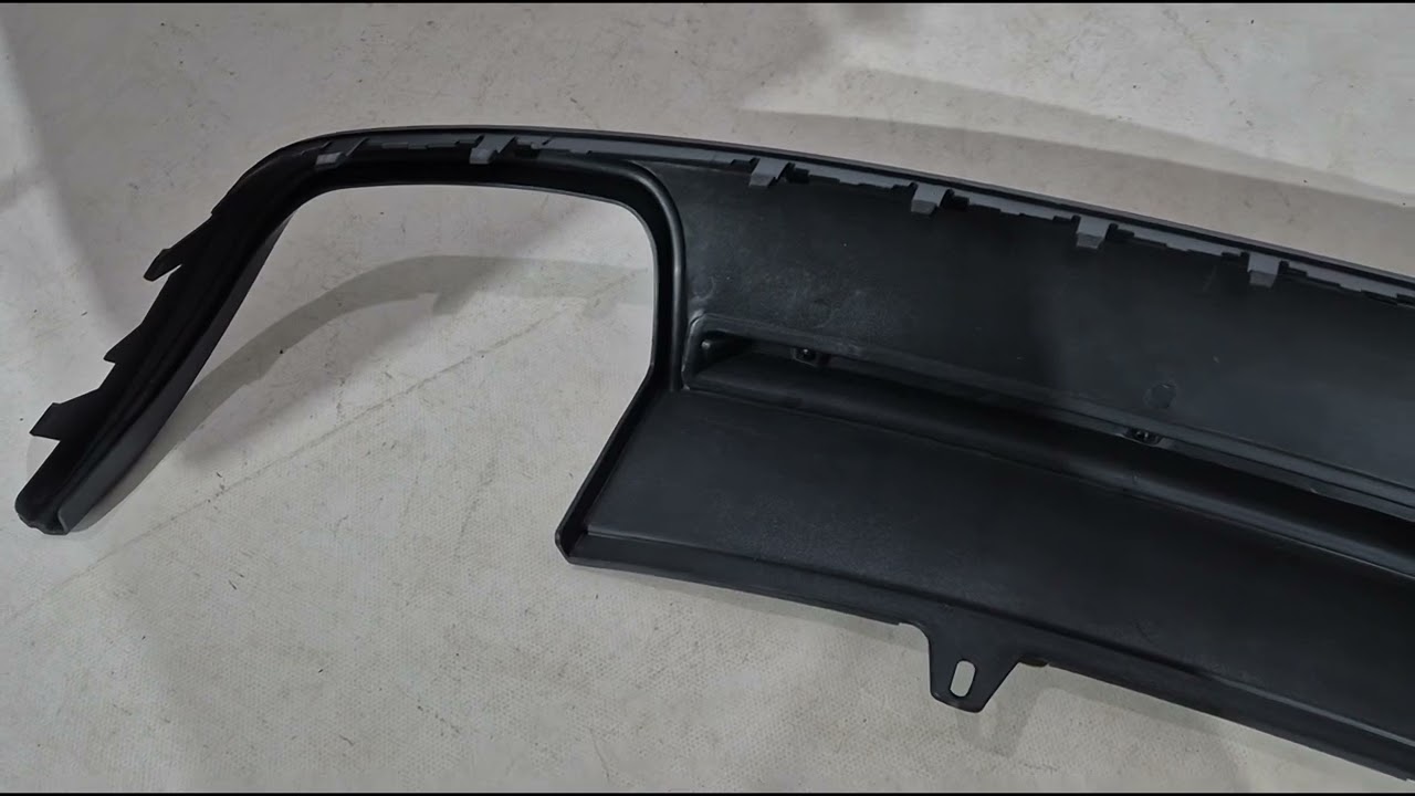 Audi A4 B8 2007-2015 гг. Диффузор заднего бампера DPT V1 (2012-2015) Video 1
