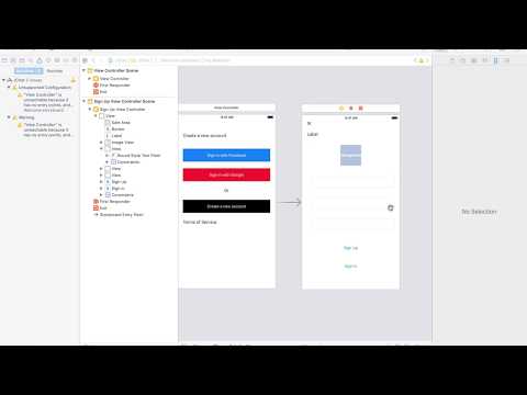 Swift 5 & Firebase 5 - Creating a Registration Scene. - Ep 8 Build Tinder + Chat