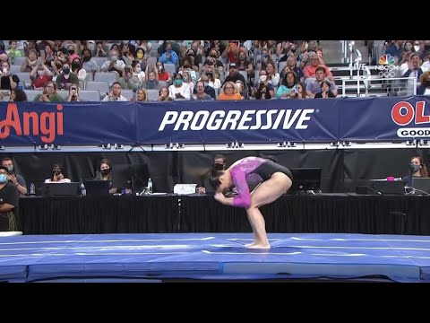 Chellsie Memmel Key Events 2021 U.S Championships Day 1