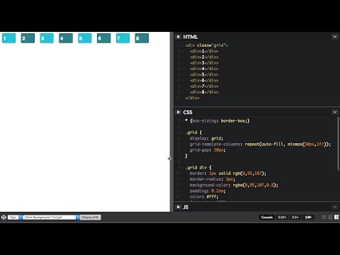 Grid by Example: auto fill auto fit