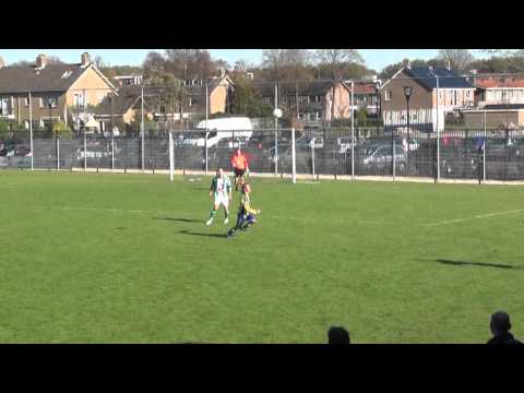 Sc Franeker -  vv Dronrijp gespeeld 15 oktober 2011