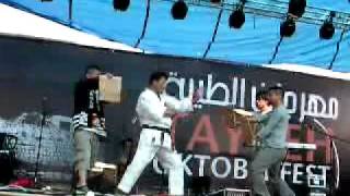 preview picture of video 'Karate Guy  in Taybeh Palestine 2010'