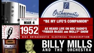 ＋ 1952 - Be My Life's Companion | Billy Mills Orchestra [LIVE BROADCAST]