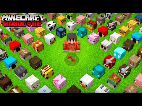 J'ai RÉCUPÉRÉ toutes les TÊTES de MOBS sur Minecraft Hardcore