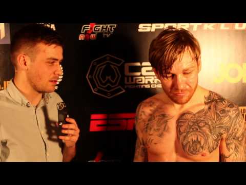 Post-Fight Interview with Phil Mulpeter at Cage Warriors 65