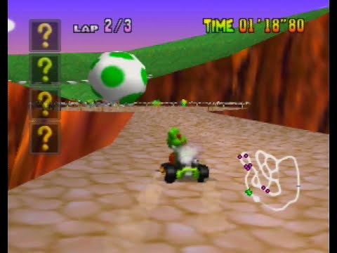Mario Kart 64 - Yoshi Valley [N64]