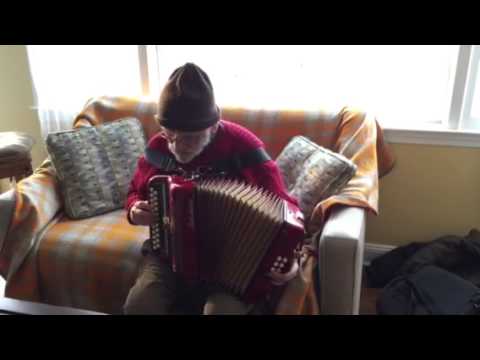 Dad and his accordion .. At Easter
