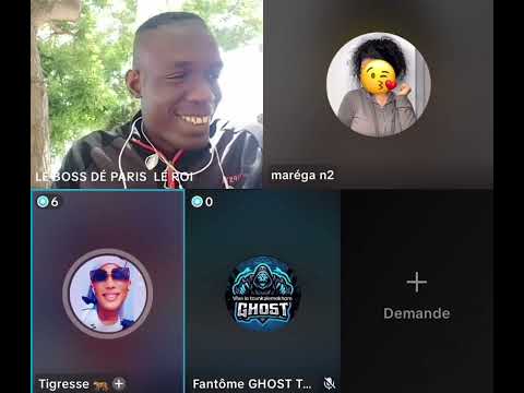 Boss de paris en live tiktok en soninke